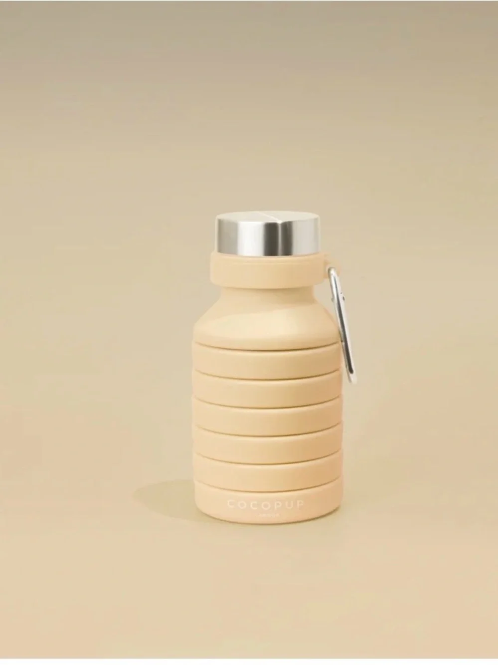 COLLAPSIBLE WATER BOTTLE - NUDE